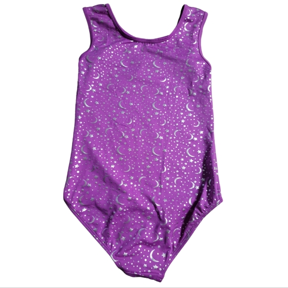 Cat & Jack Girls One Piece Celestial Pull-On Magenta Leotard Size XL (14/16) - Picture 2 of 8